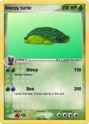 Pokemon Sleepy turtle