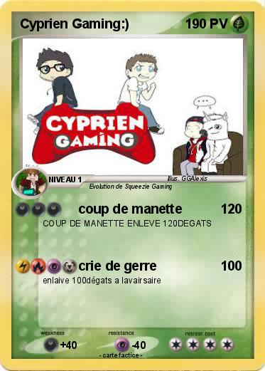 Pokemon Cyprien Gaming:)