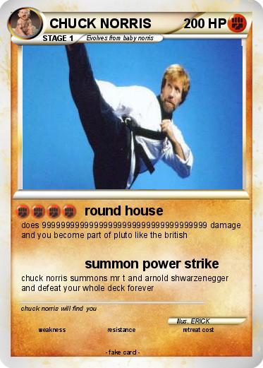 Pokemon CHUCK NORRIS