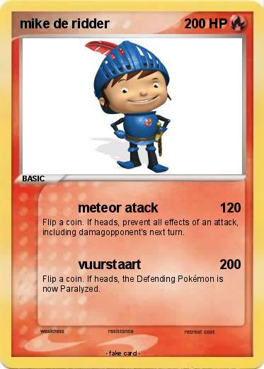 Pokemon mike de ridder