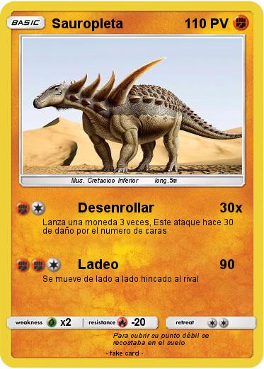 Pokemon Sauropleta