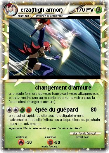 Pokemon erza(fligh armor)