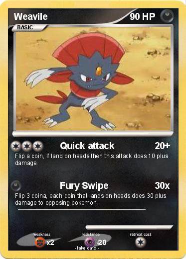 Pokemon Weavile