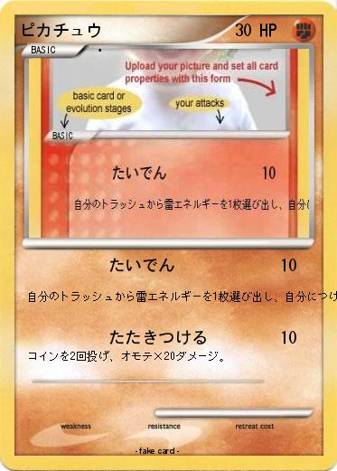 Pokemon ピカチュウ