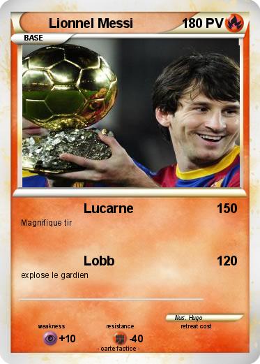 Pokemon Lionnel Messi