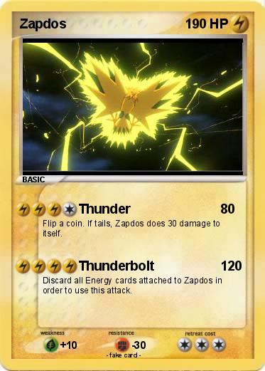 Pokemon Zapdos