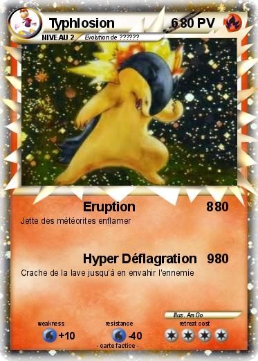 Pokemon Typhlosion                6