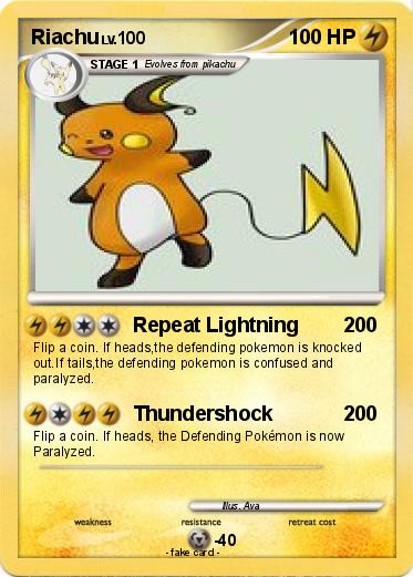 Pokemon Riachu
