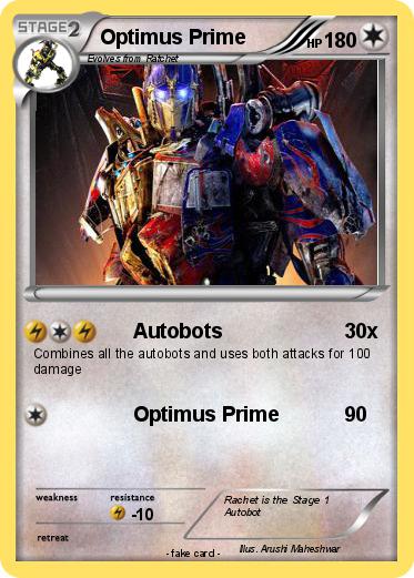 Pokemon Optimus Prime