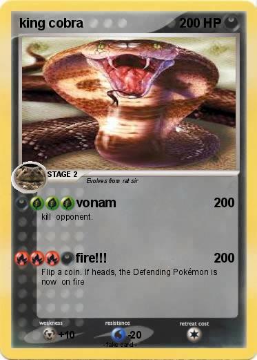 Pokemon king cobra