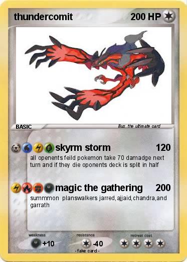 Pokemon thundercomit