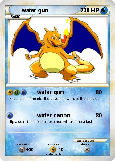 Pokemon water gun