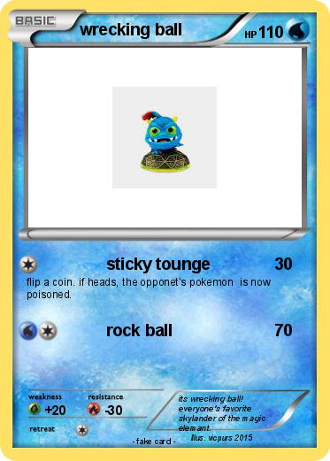 Pokemon wrecking ball