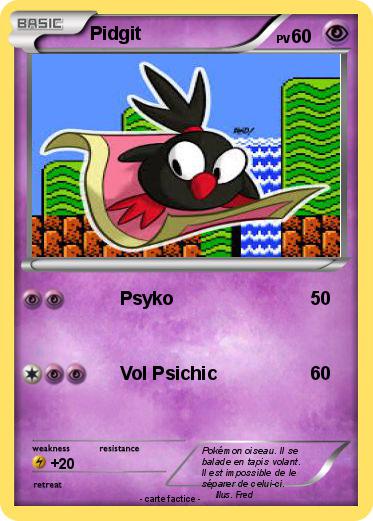 Pokemon Pidgit