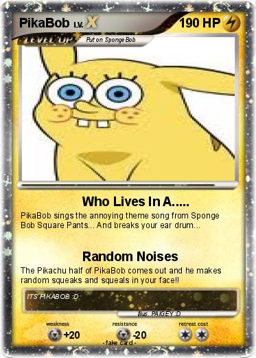 Pokemon PikaBob