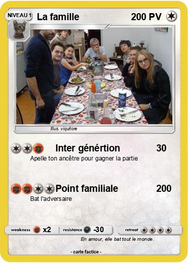 Pokemon La famille