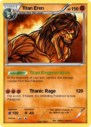 Pokemon Titan Eren