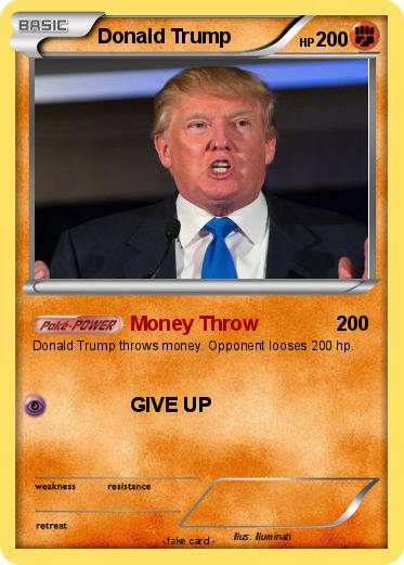 Pokemon Donald Trump