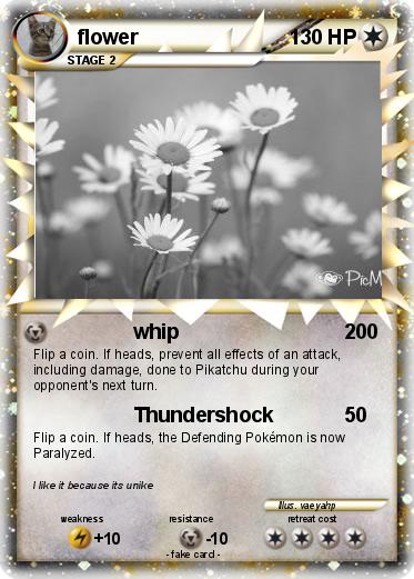 Pokemon flower