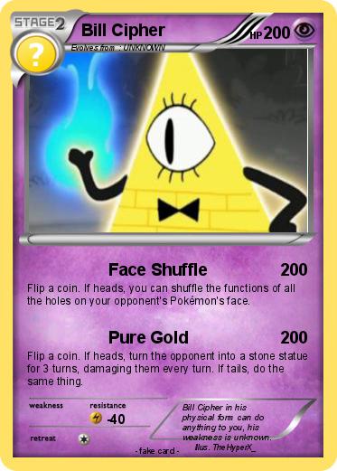 Pokemon Bill Cipher