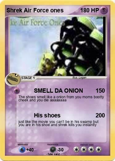 Pokemon Shrek Air Force ones