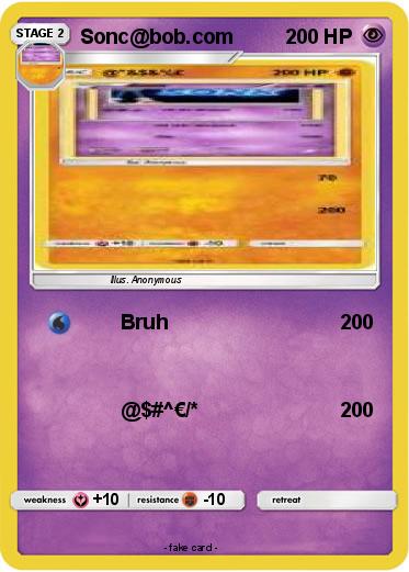 Pokemon Sonc@bob.com