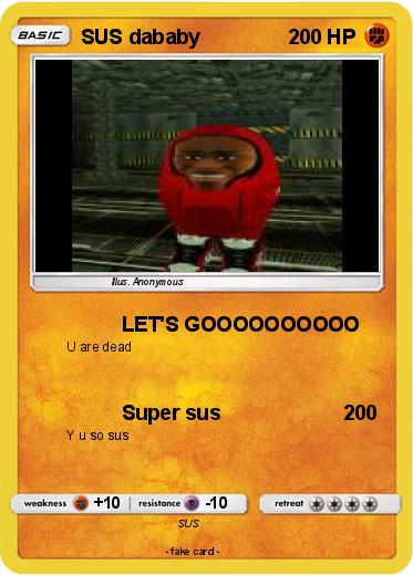 Pokemon SUS dababy
