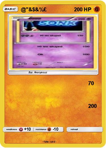 Pokemon @"&$&%£
