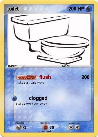 Pokemon toilet