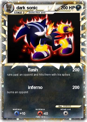 Pokemon dark sonic