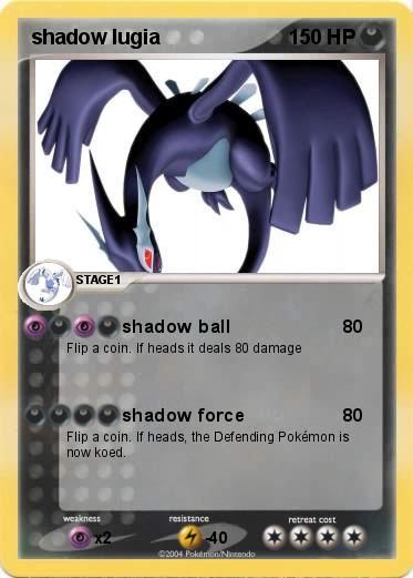 Pokemon shadow lugia