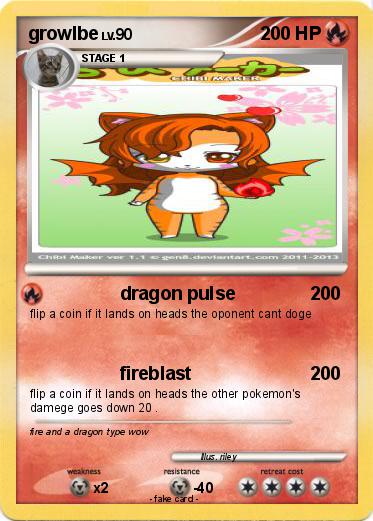 Pokemon growlbe