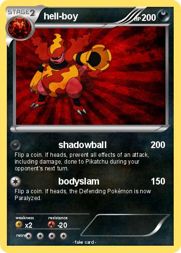 Pokemon hell-boy