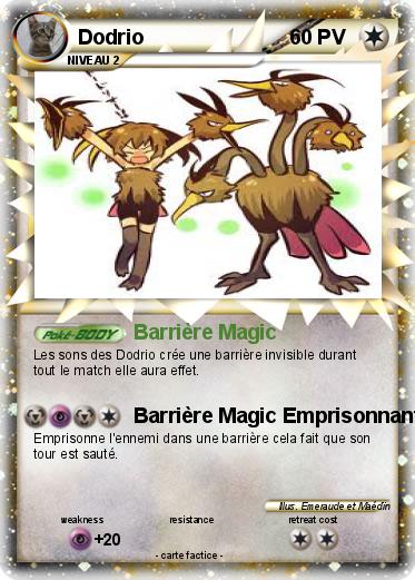 Pokemon Dodrio