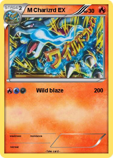 Pokemon M Charizrd EX