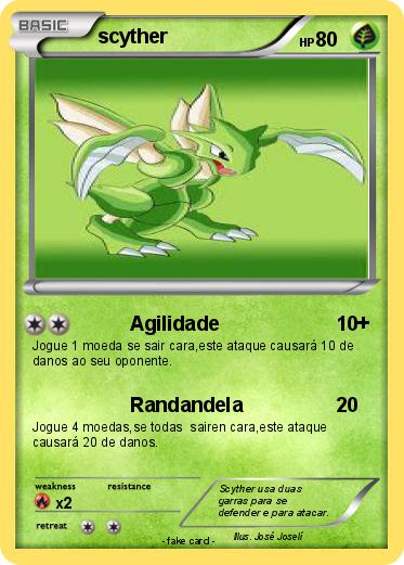 Pokemon scyther