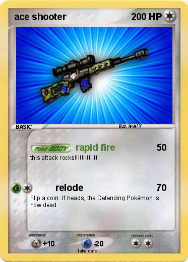 Pokemon ace shooter
