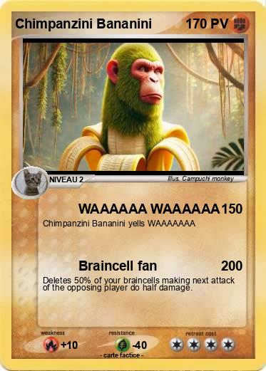 Pokemon Chimpanzini Bananini