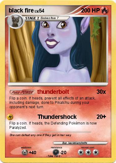 Pokemon black fire