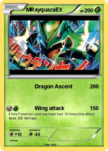 Pokemon MRayquazaEX