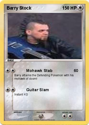 Pokemon Barry Stock