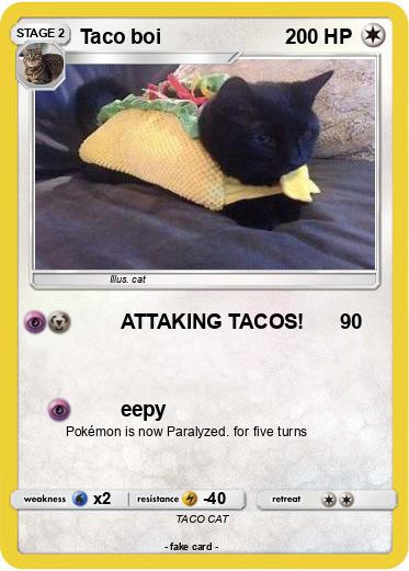 Pokemon Taco boi