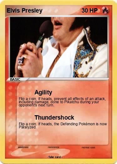 Pokemon Elvis Presley