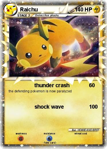 Pokemon Raichu