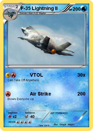 Pokemon F-35 Lightning II