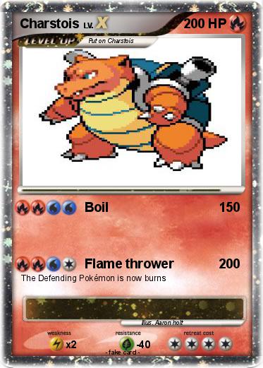 Pokemon Charstois