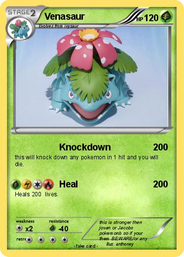 Pokemon Venasaur
