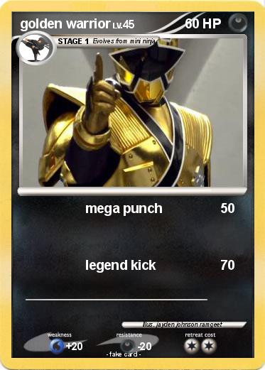 Pokemon golden warrior