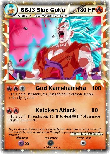 Pokemon SSJ3 Blue Goku
