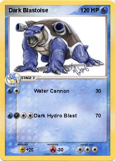 Pokemon Dark Blastoise